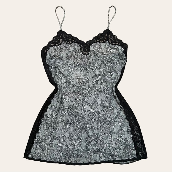 Natori Intimates Sleepwear Vintage Natori Lace Side Lingerie Slip Dress Poshmark